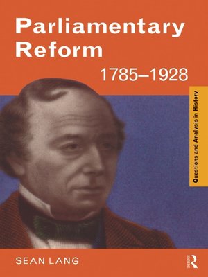 cover image of Parliamentary Reform 1785-1928